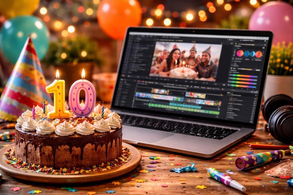 Montage vidéo anniversaire : 10 idées pour créer un film émouvant et inoubliable